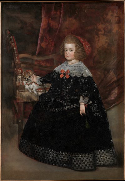 María Teresa, Infanta of Spain by Juan Bautista Martinez Del Mazo
